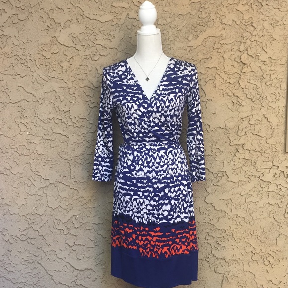 Diane Von Furstenberg Dresses & Skirts - ⬇️$130 DVF Naoki 100% Silk Wrap Dress